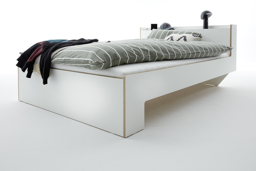 Nook Single Bed Anthracite Müller Möbelwerkstätten 