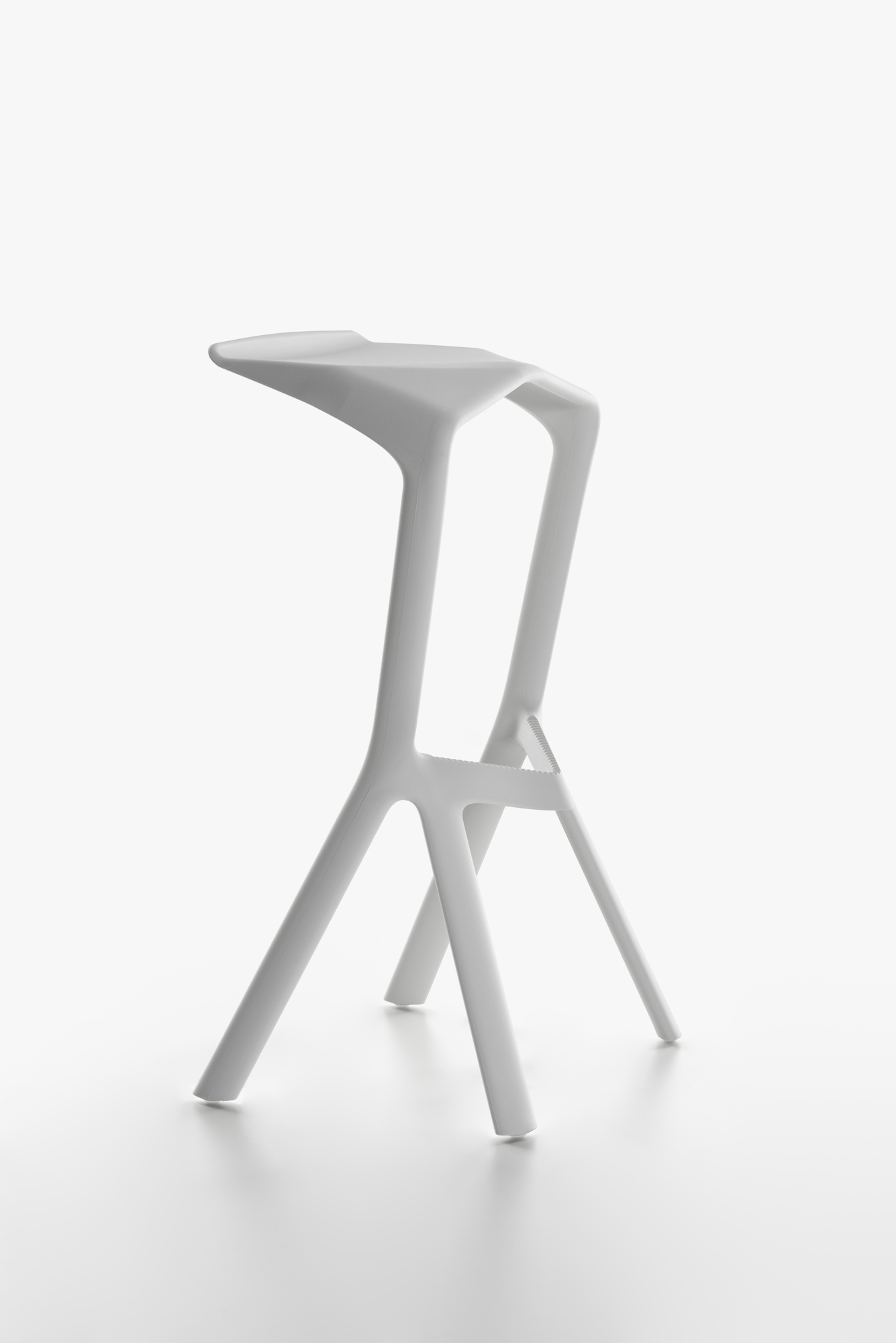 Miura Stool Plank white