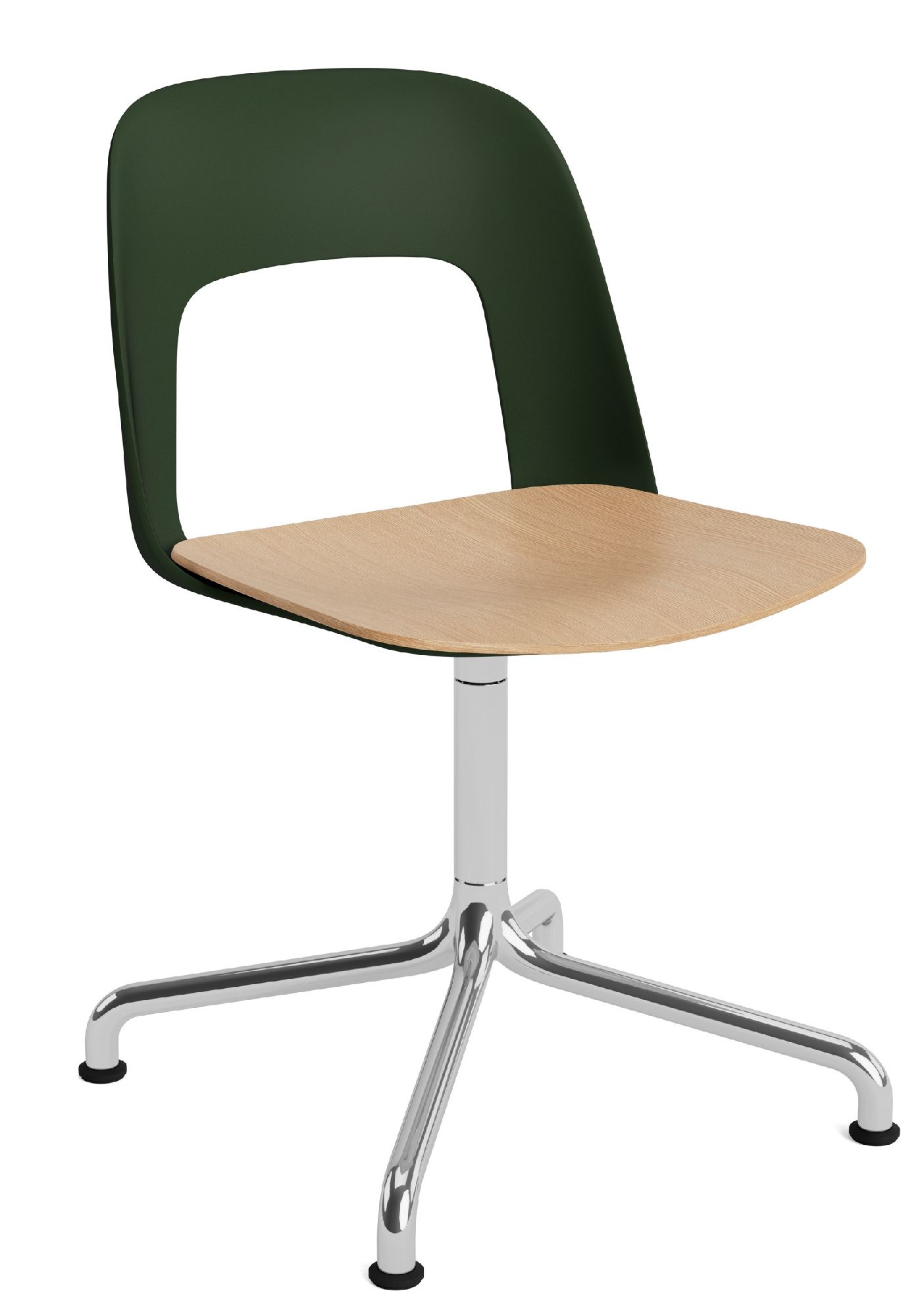 Layout Side Chair 152 4-star swivel chair Hay 