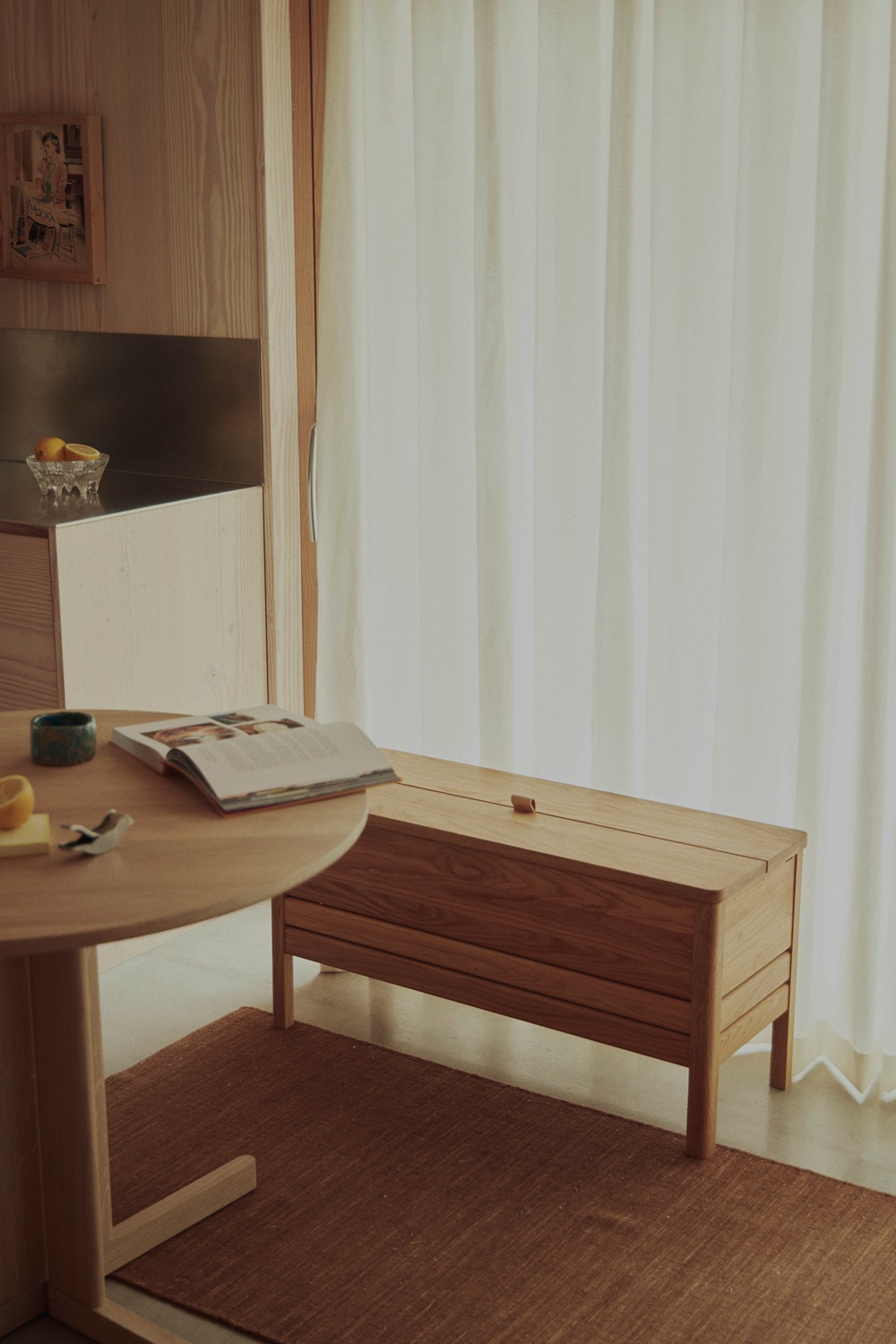 A Line Storage Bench 90 cm Form & Refine