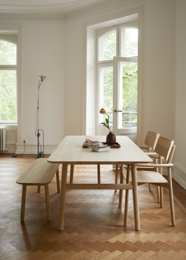 Hven table W 190 x D 94 x H 73 cm Skagerak by Fritz Hansen 