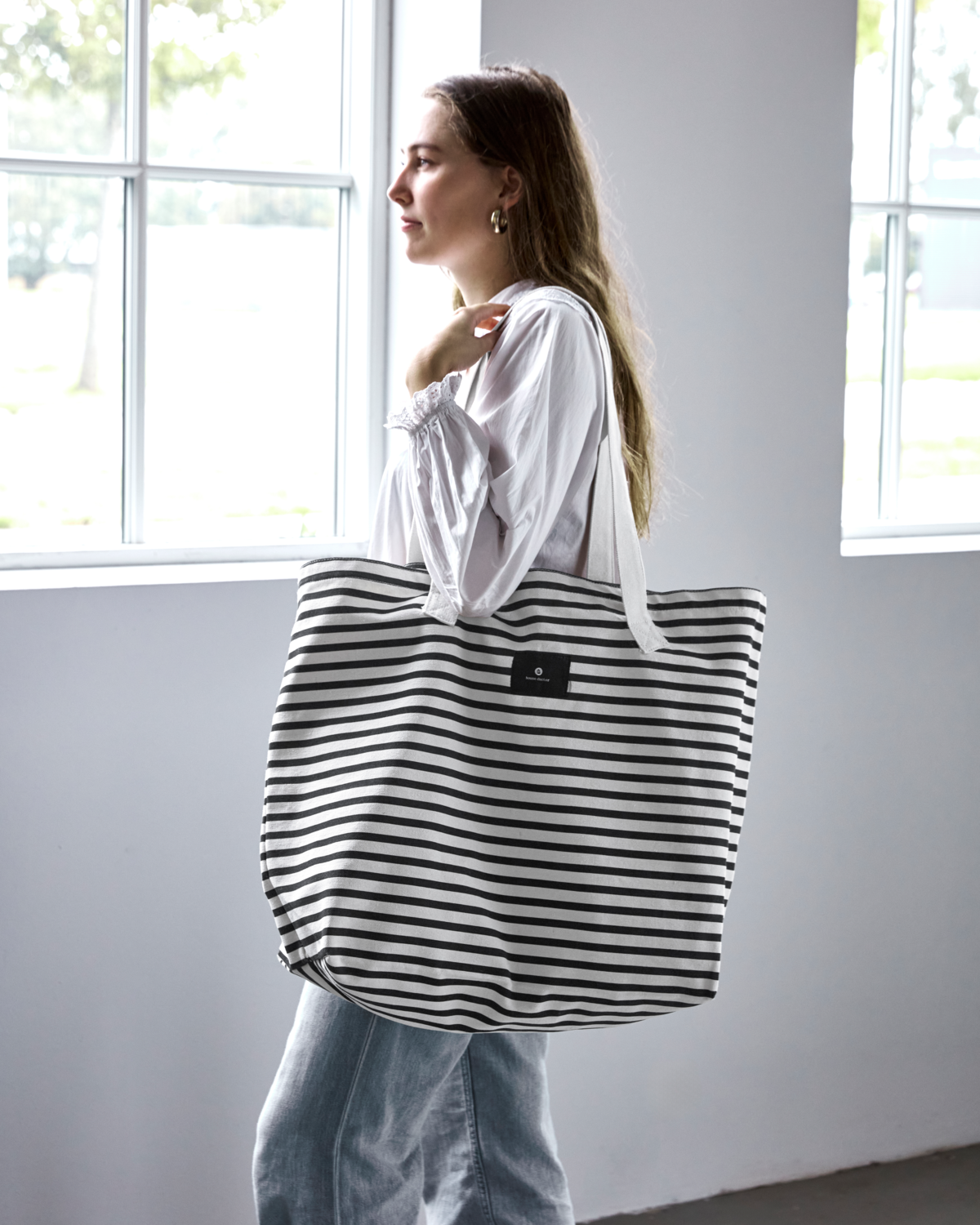 HDCanva bag black/off-white house doctor