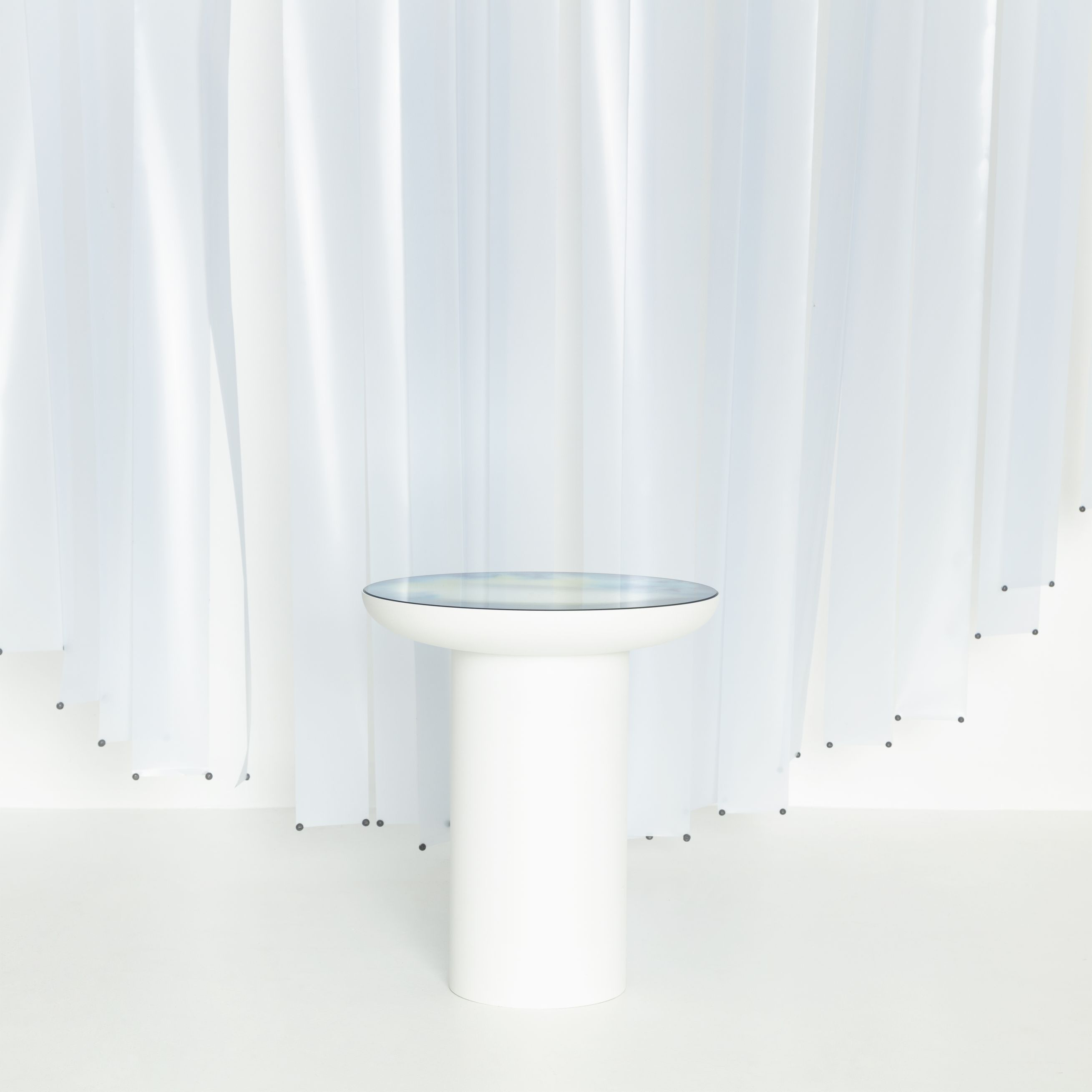 Francis Coffee Table Coffee table Ø 40 cm Petite Friture White Francis Coffee Table Coffee table Ø 40 cm Petite Friture White