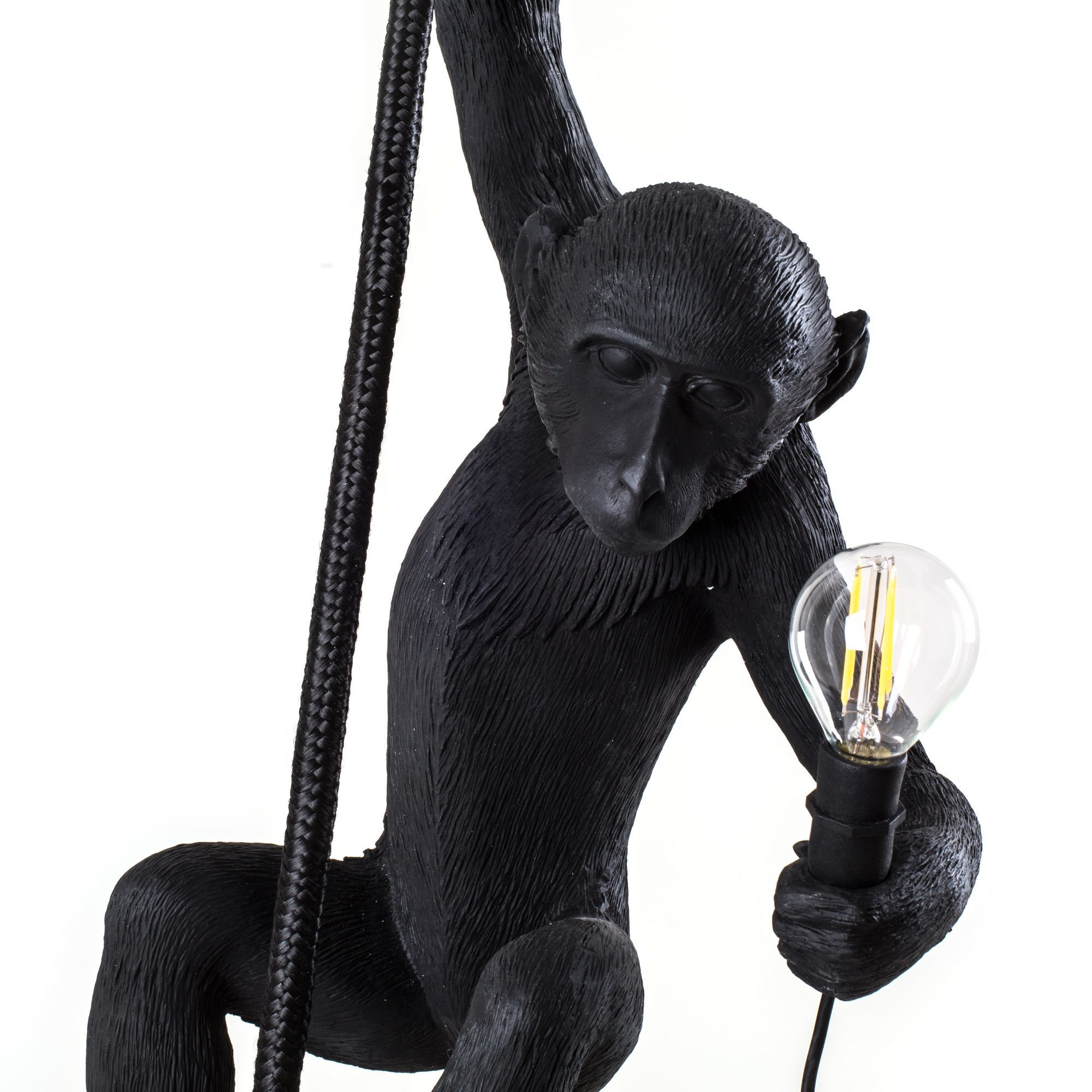 Monkey Lamp Black Pendant light Seletti SINGLE PIECES