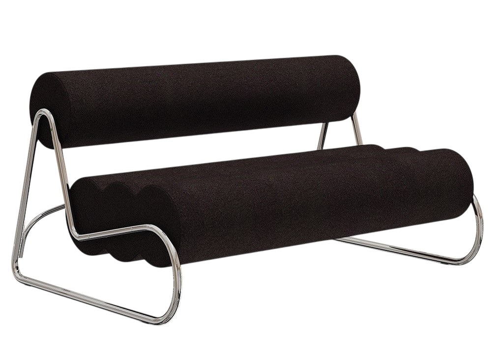Fave sofa 2-seater frame black Norr11 