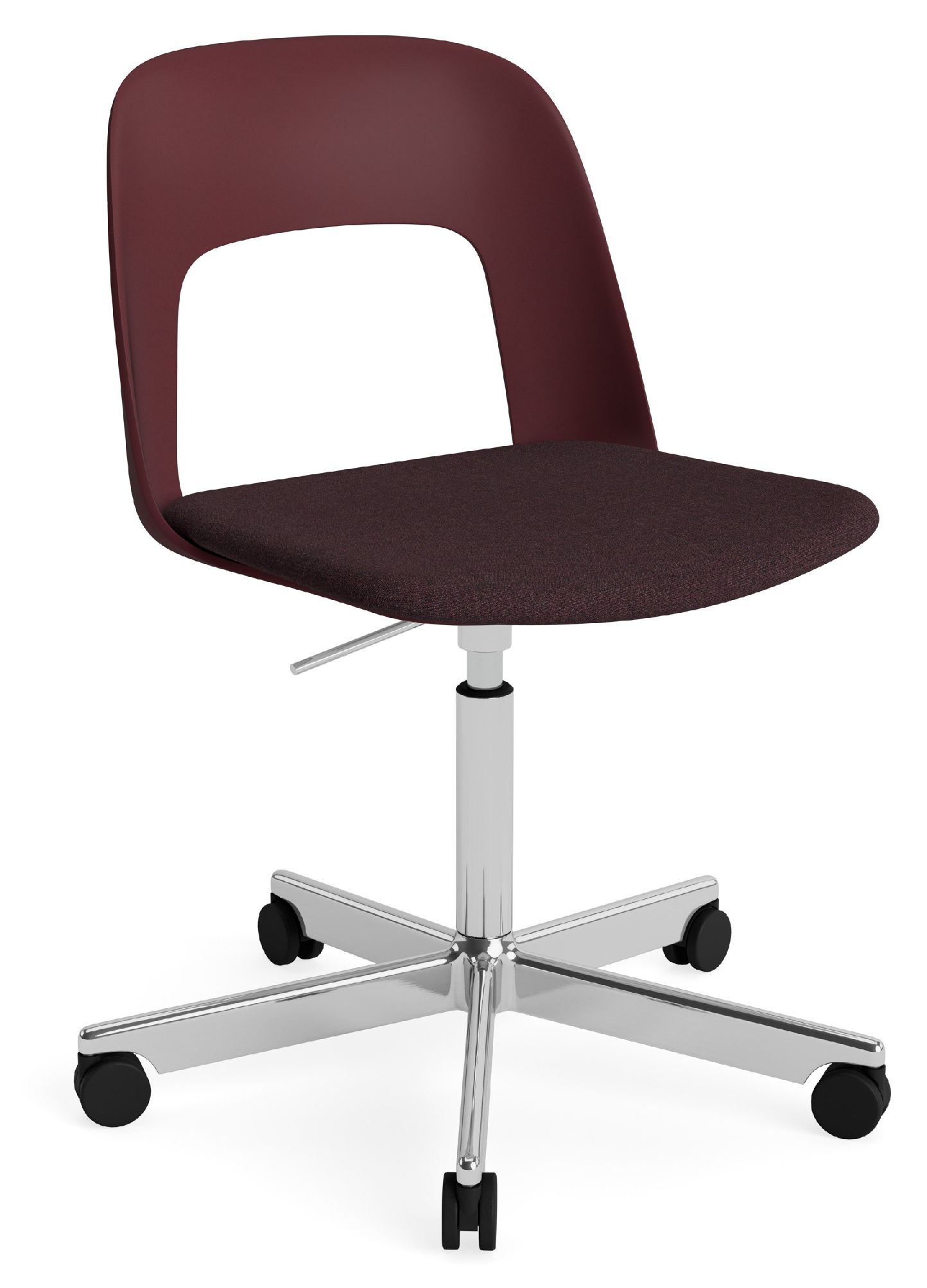 Layout Side Chair 143 5-star swivel base chair Hay   
