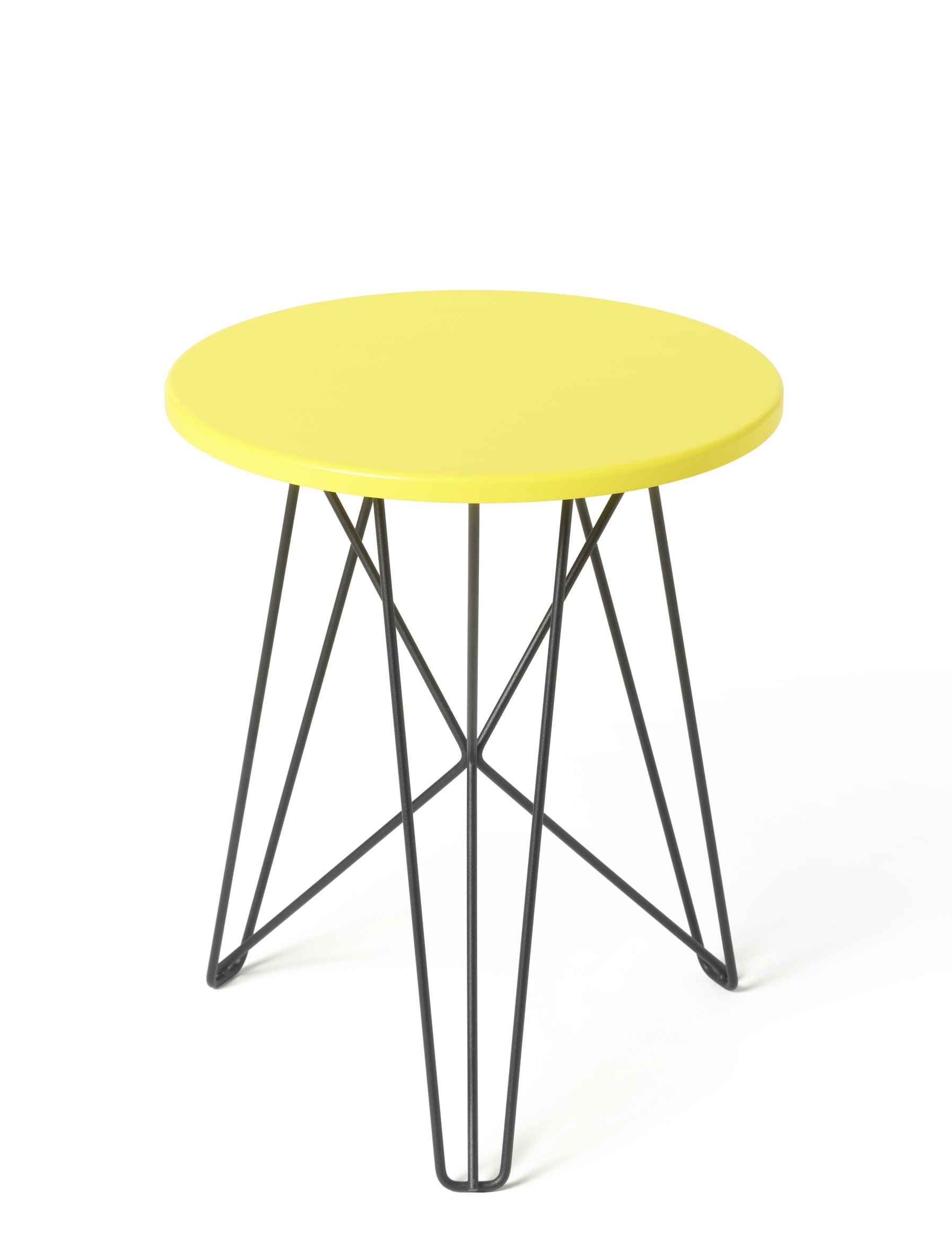 Ijhorst Stool / Side table zinc yellow Spectrum