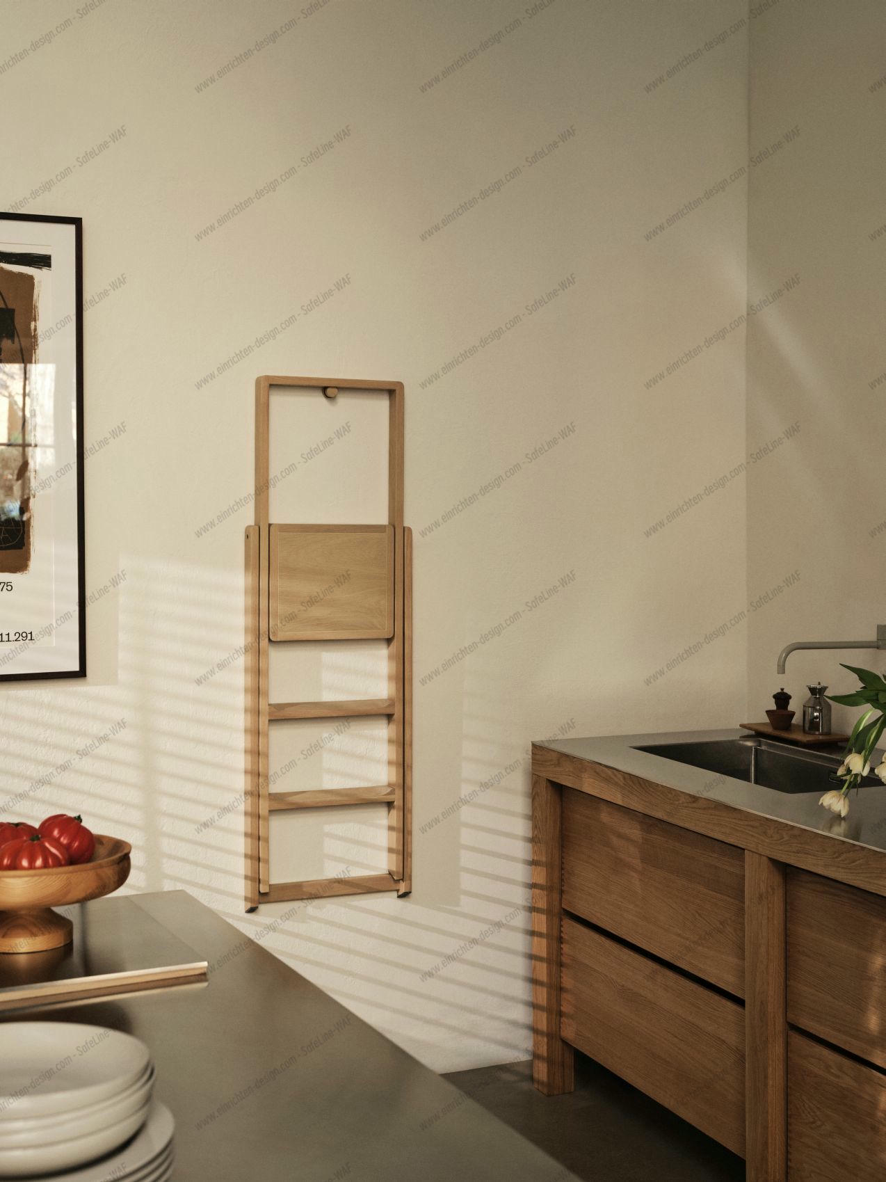 Step Ladder Light Oak Design House Stockholm