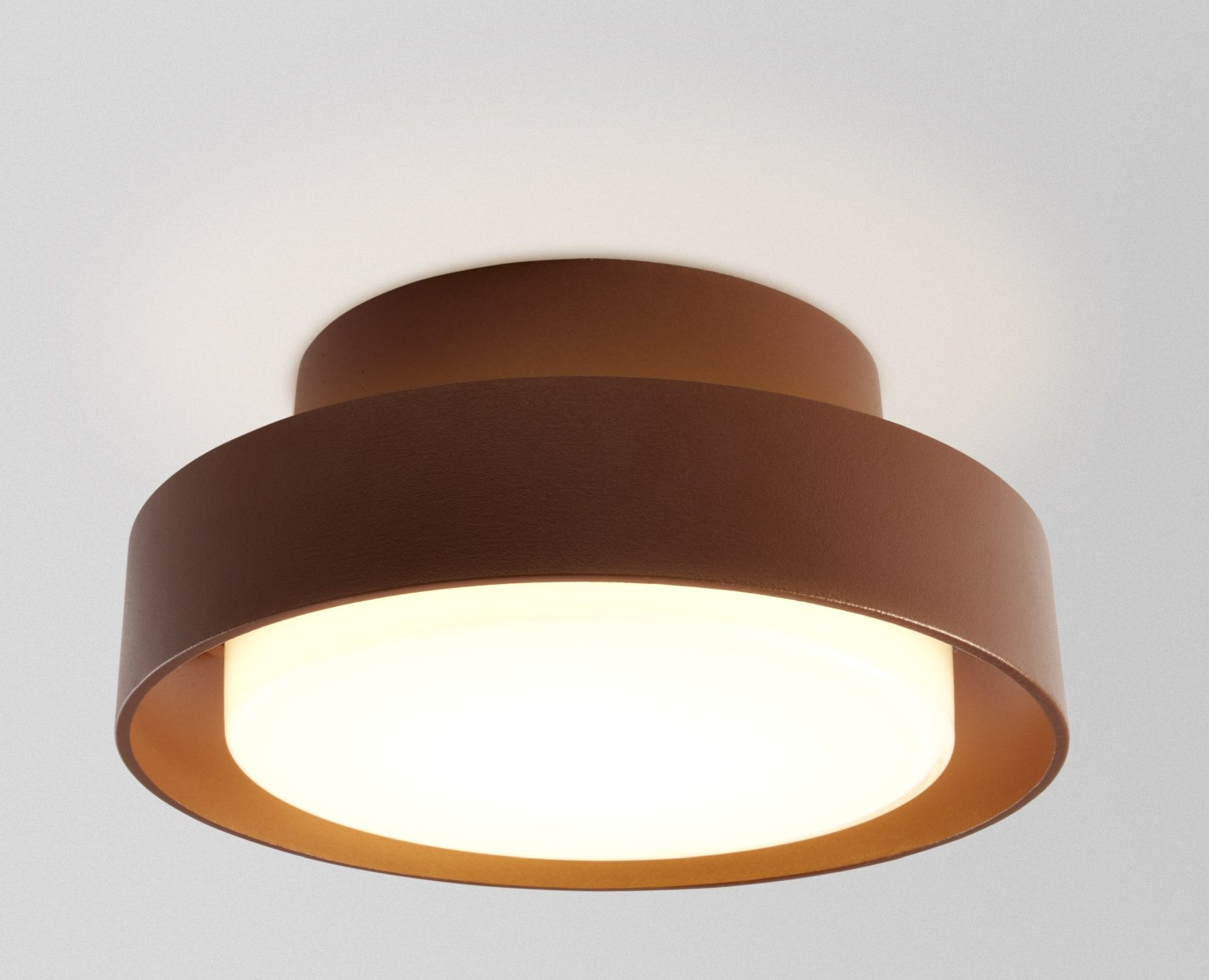 Plaff-On! 16 IP65 Wall light marset Rusty brown