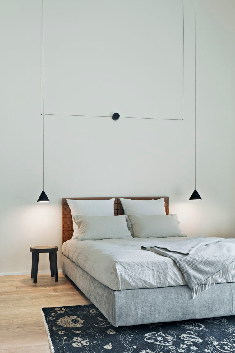 String Light Wall or ceiling Rose Flos