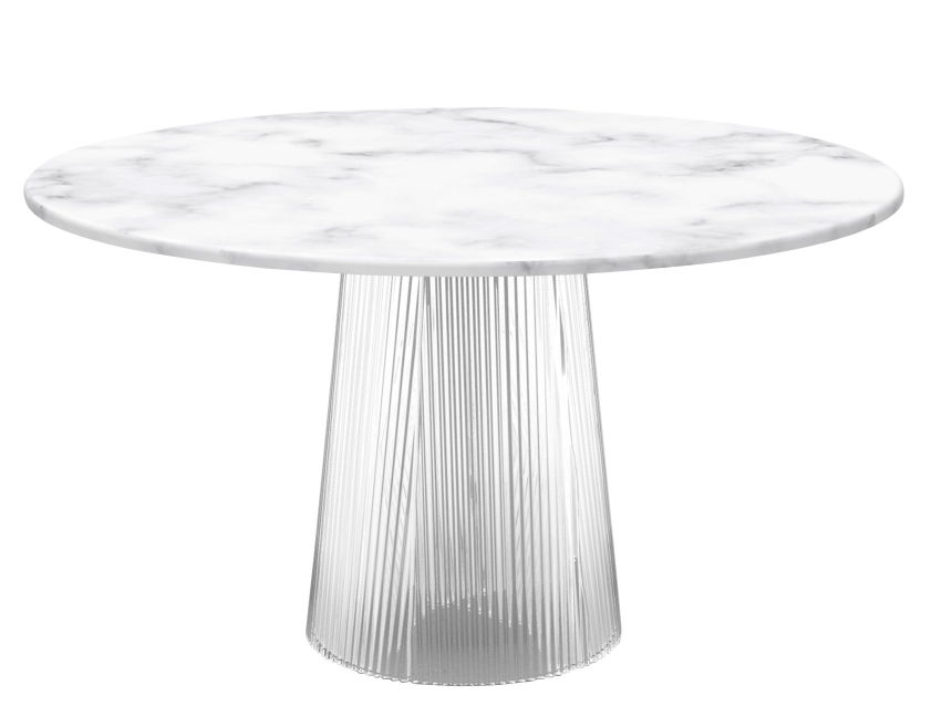 Bent Dining Table Large Pulpo White