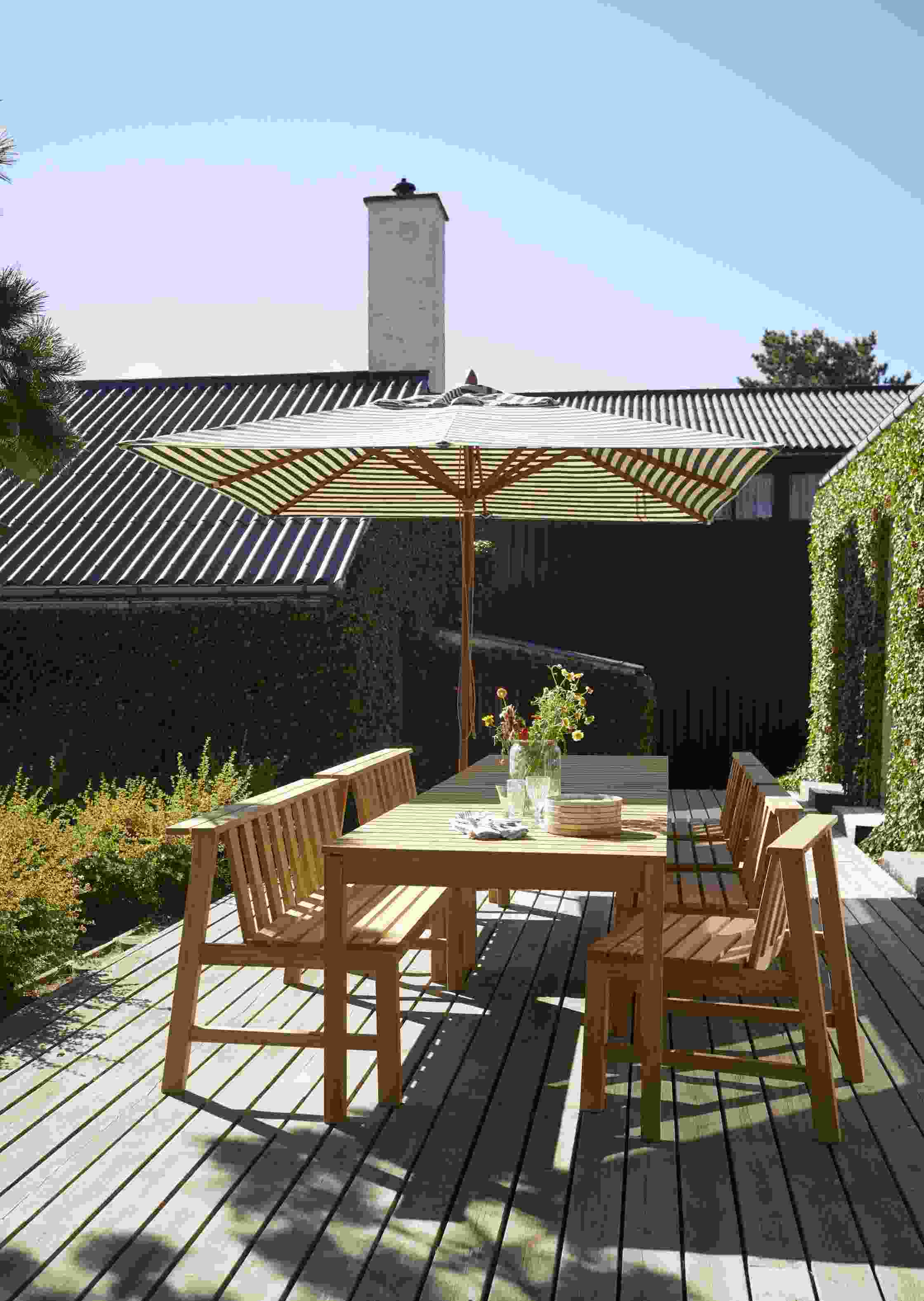 Messina Parasol Skagerak by Fritz Hansen Ø 210 cm / Off white