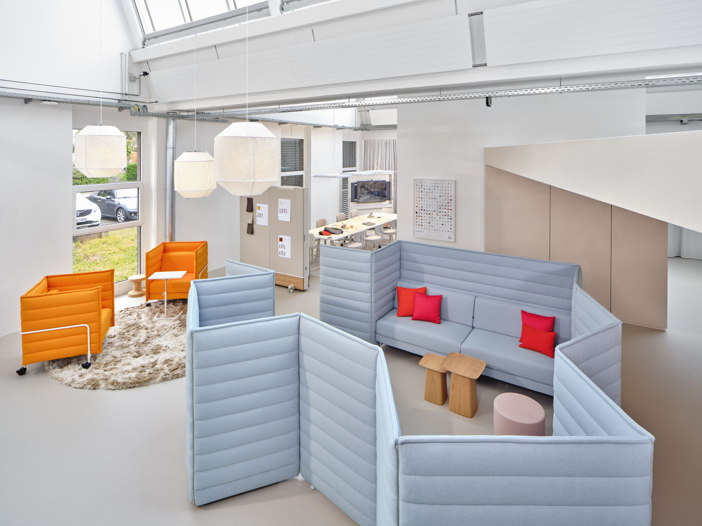 Alcove Plus screen 1-piece screen Vitra