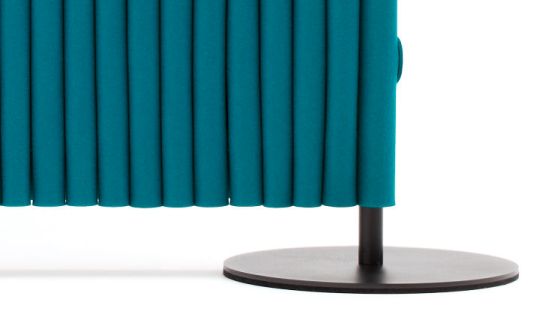 Wave Screen 1 Element with 2 Plate Feet Hey Sign