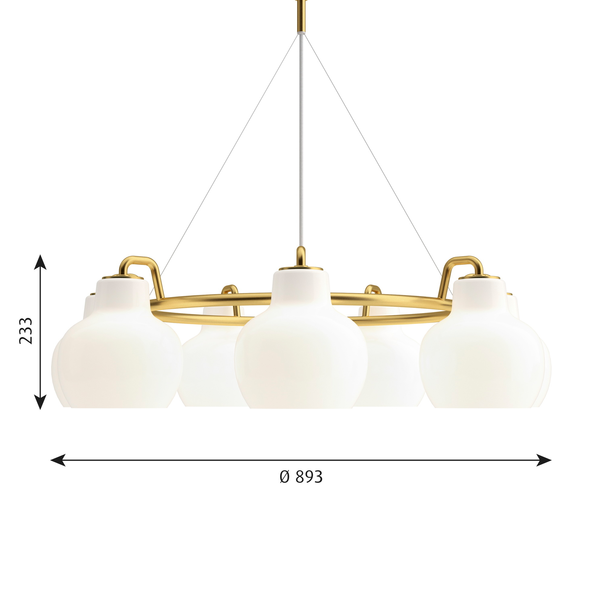 VL Ring Crown 7 pendant light Louis Poulsen