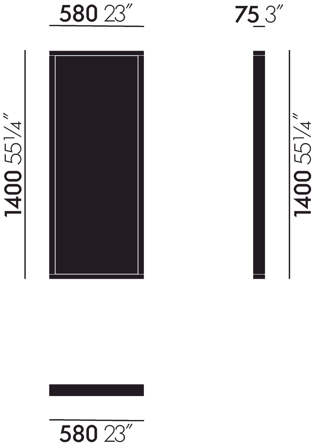 Colour Frame Mirrors Mirror Vitra