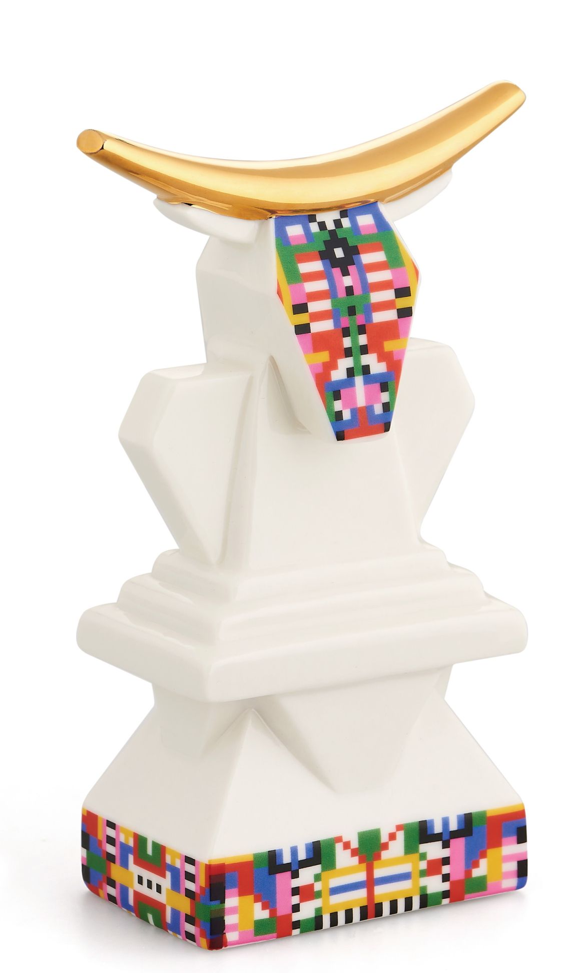 Cow Porcelain Figurine ESA05 4 Alessi SINGLE PIECES