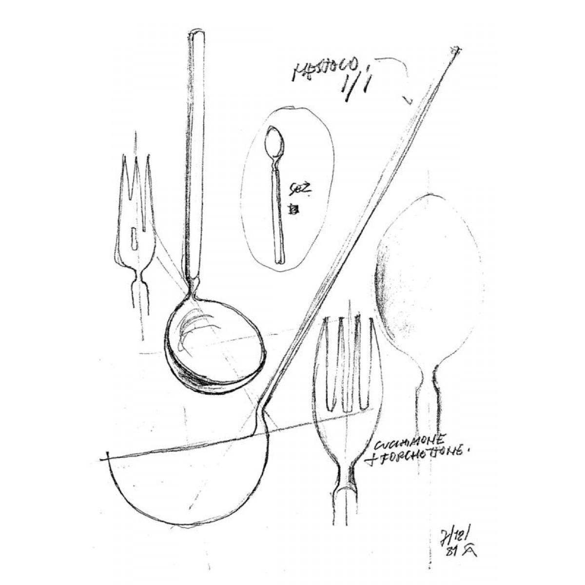 Dry Cutlery Set 24tlg Alessi