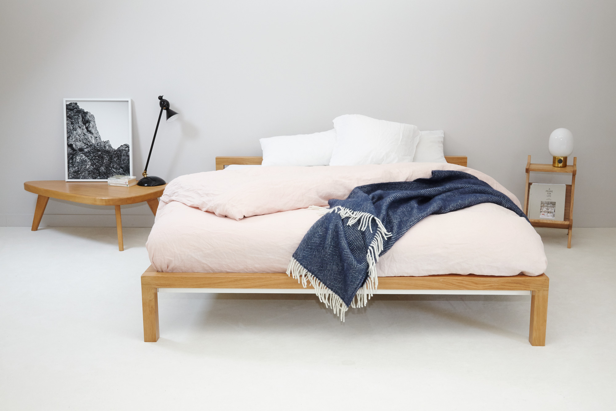 Pure Bett Eiche 160x200 cm Hans Hansen