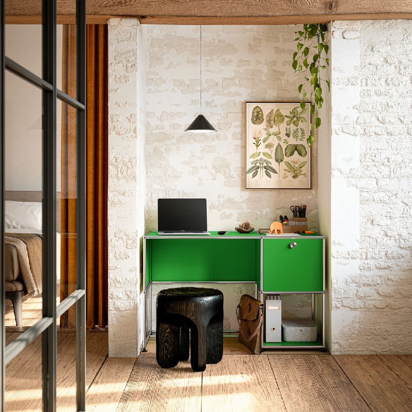 USM Haller desk B21 pure white