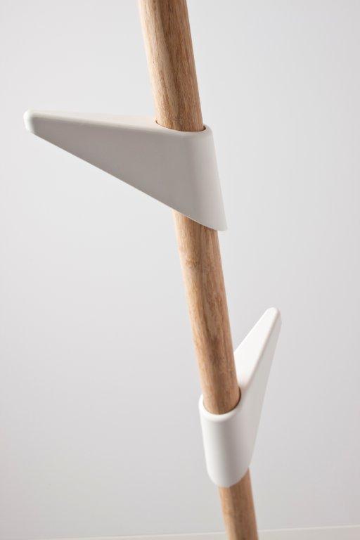 Bamboo coat rack Cascando