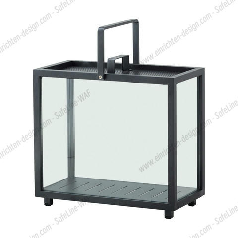Lighthouse Aluminum Lantern rectangular Cane-Line