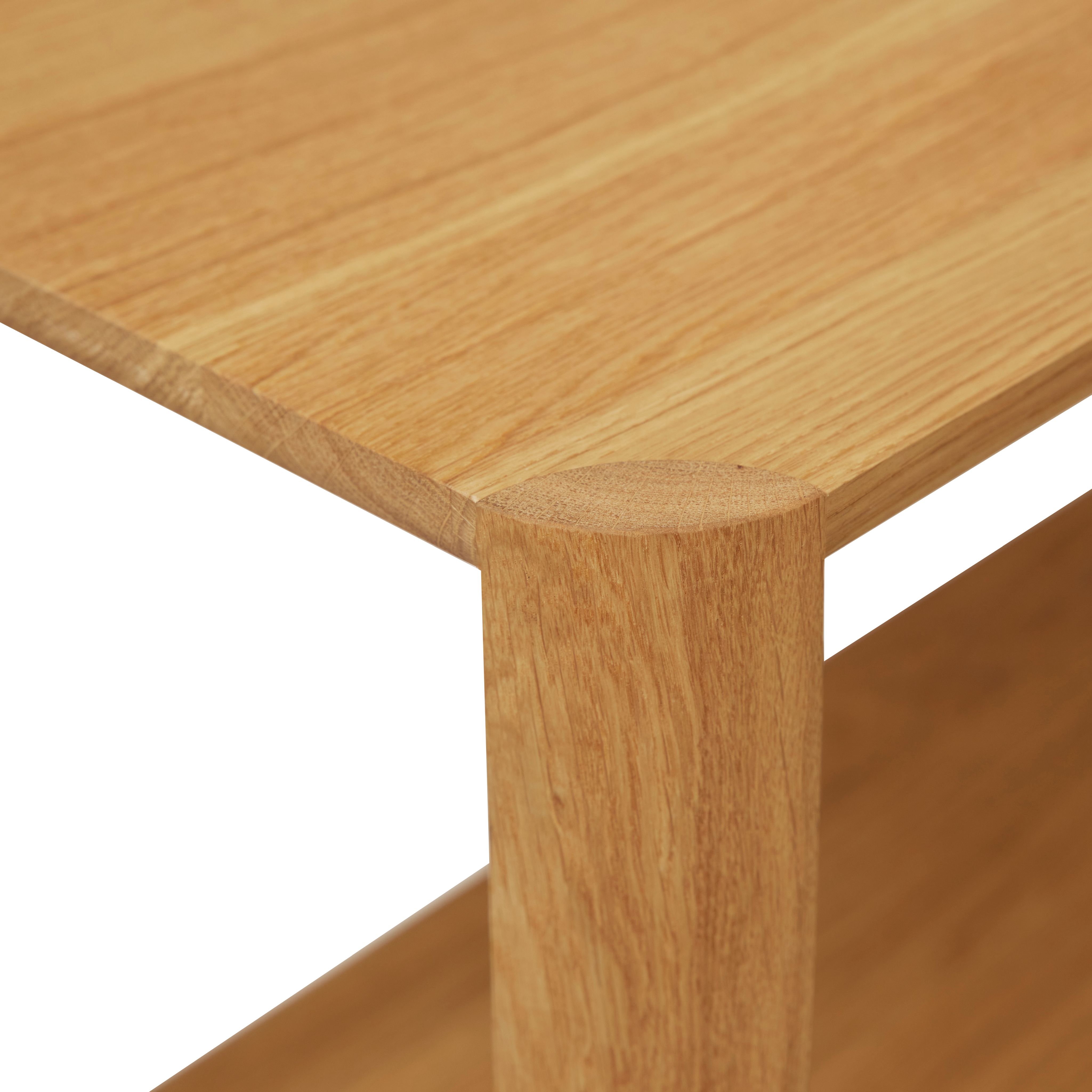 Leaf Shelf 1x3 Oak oiled Form & Refine