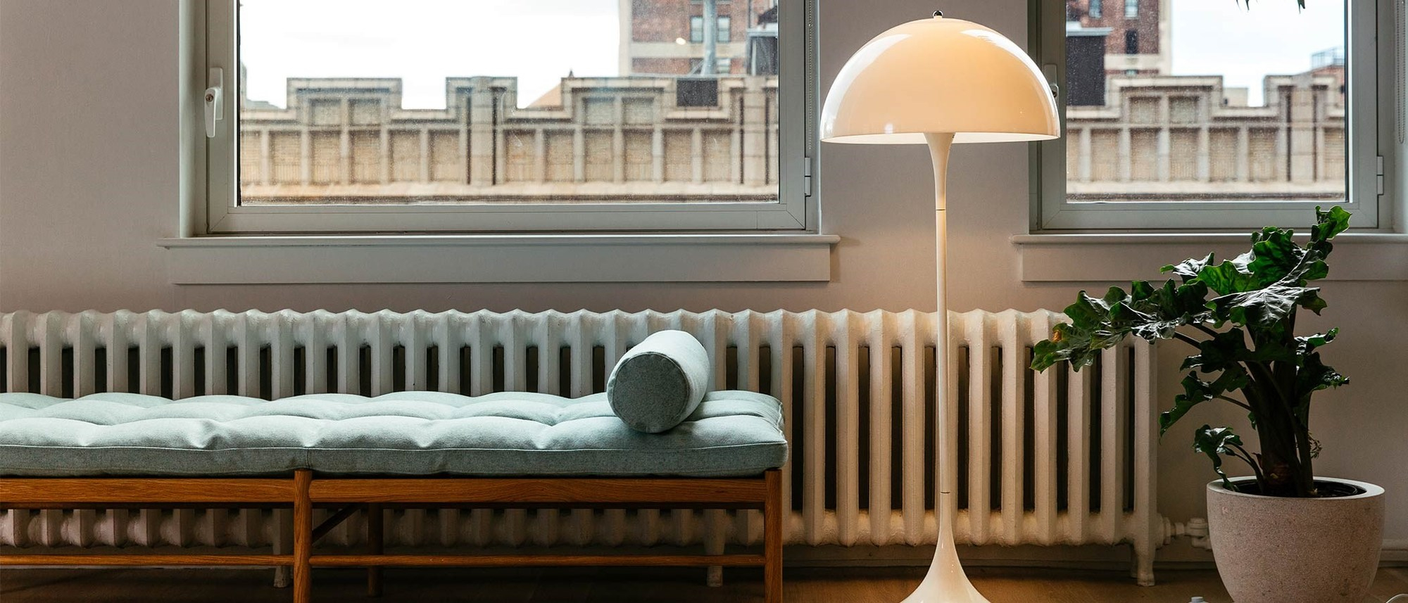 Panthella floor lamp Louis Poulsen