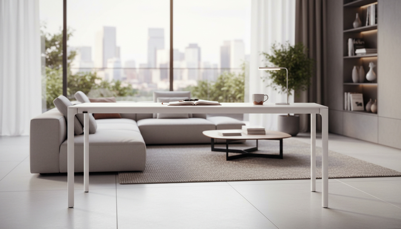 Maki extendable table Kristalia