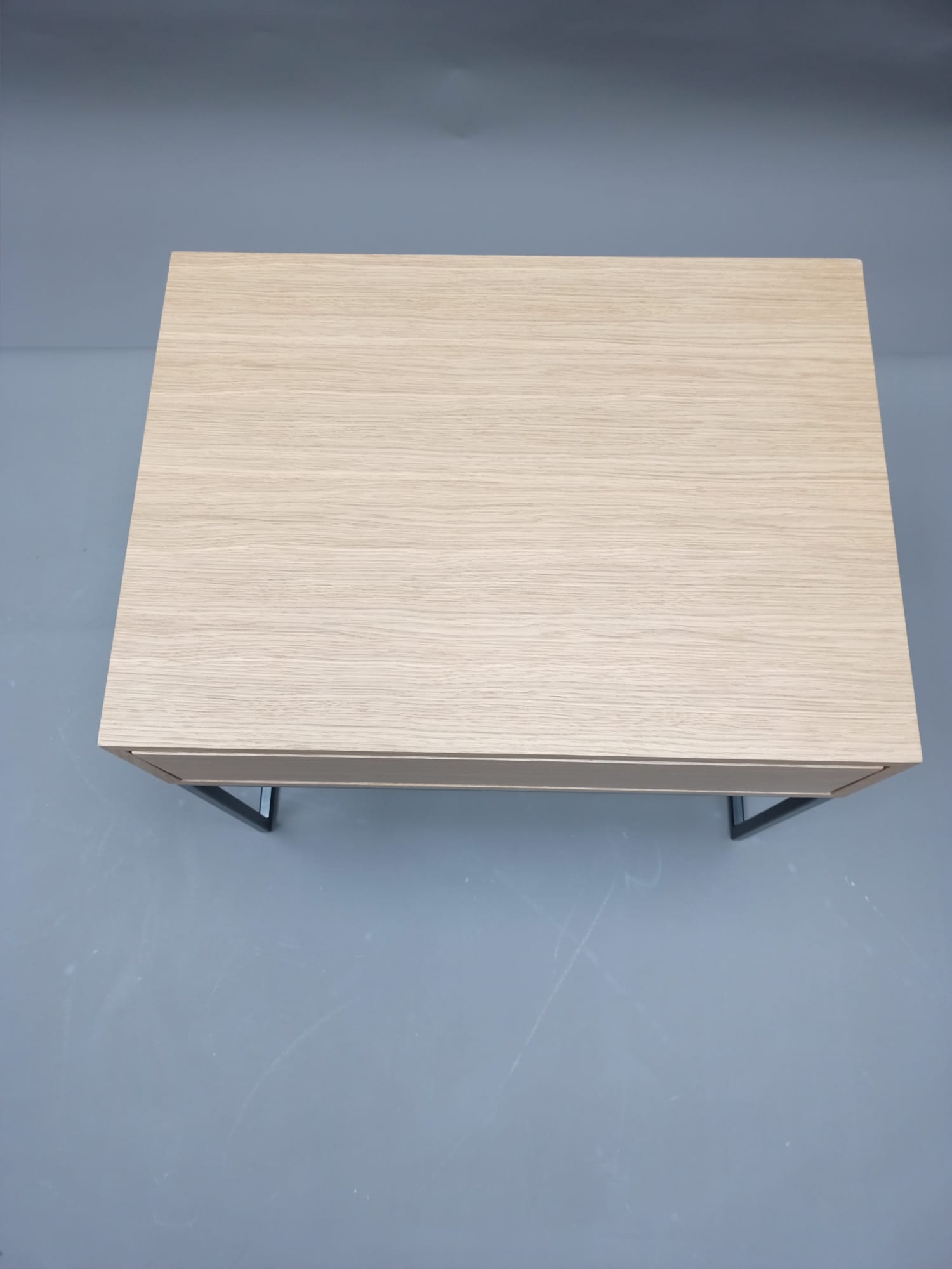 Dina side table, natural oak, Jan Kurtz, defective copy 