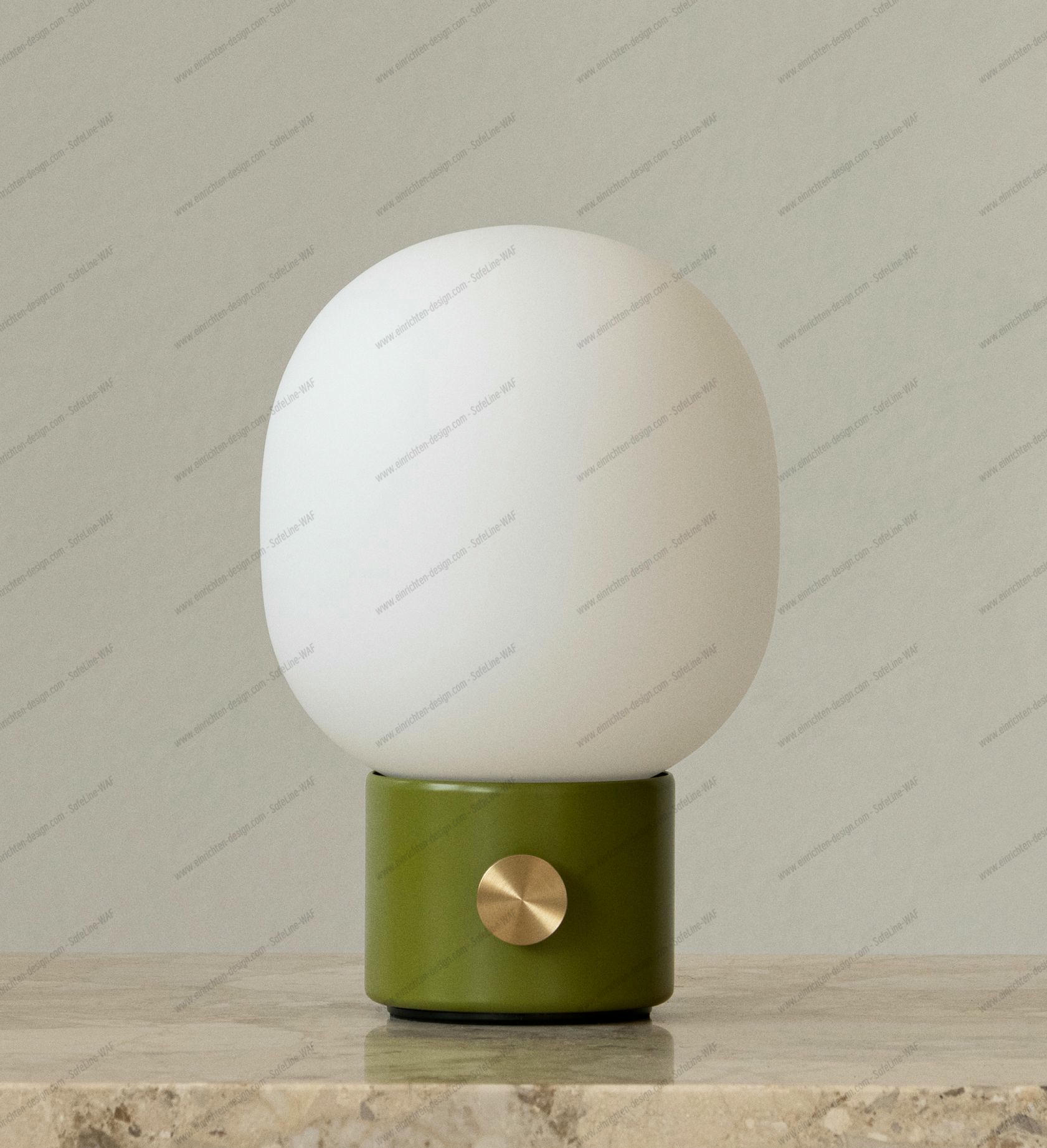 JWDA Portable table lamp DUSTY GREEN Audo SINGLE PIECES