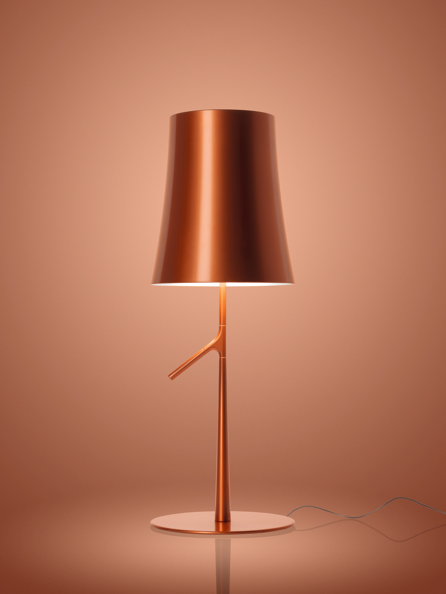 Birdie Grande LED Table lamp Foscarini Graphite