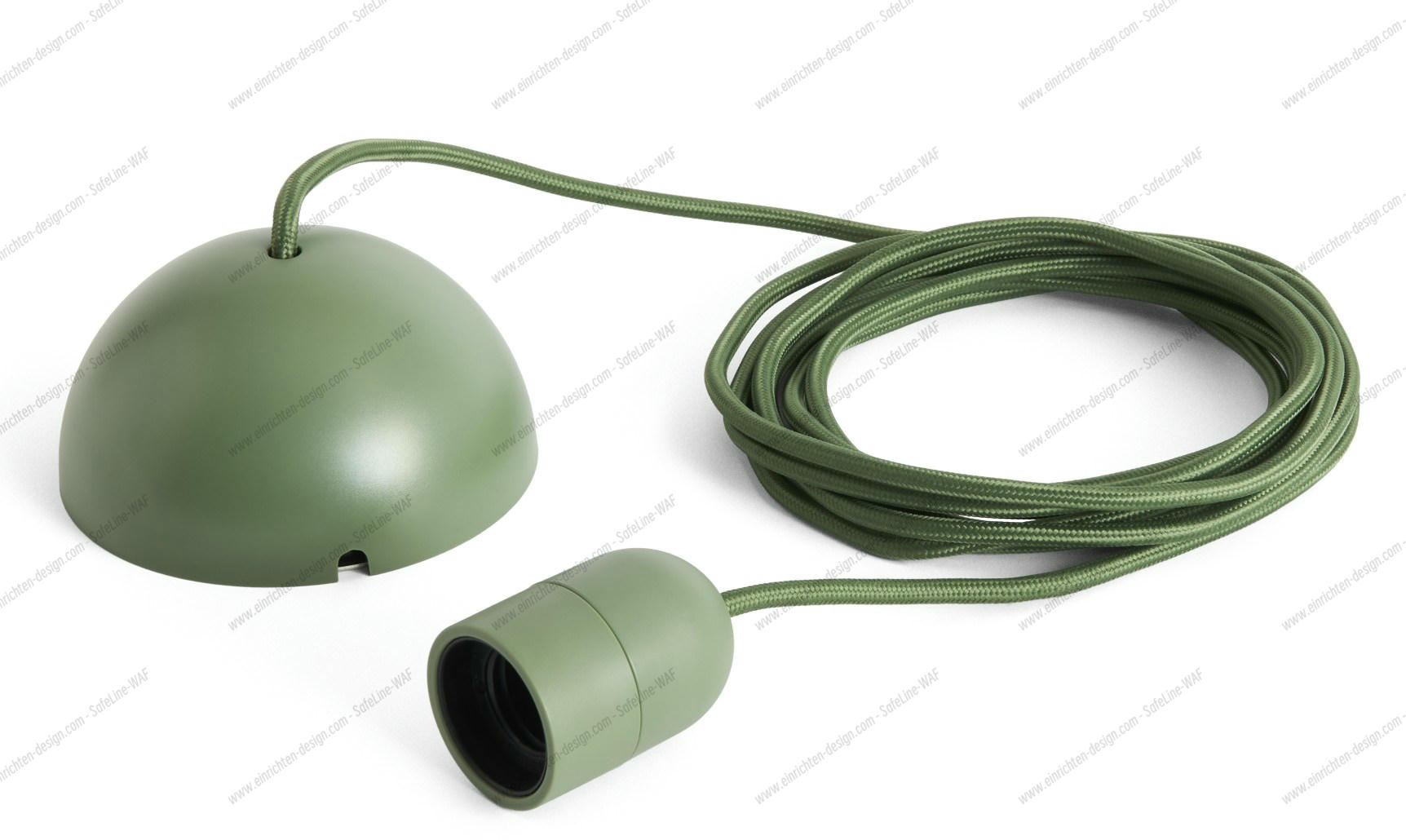 Common Cord Set / Socket Set for Hay pendant light Garden green