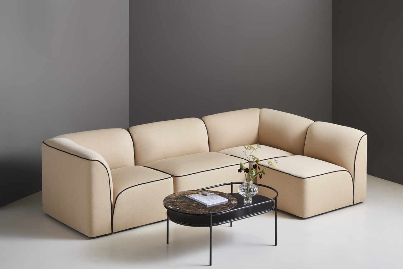 Flora 2,5-seater sofa Woud