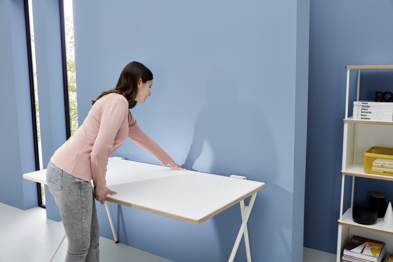 Plato secretary / desk foldable Müller Möbelwerkstätten