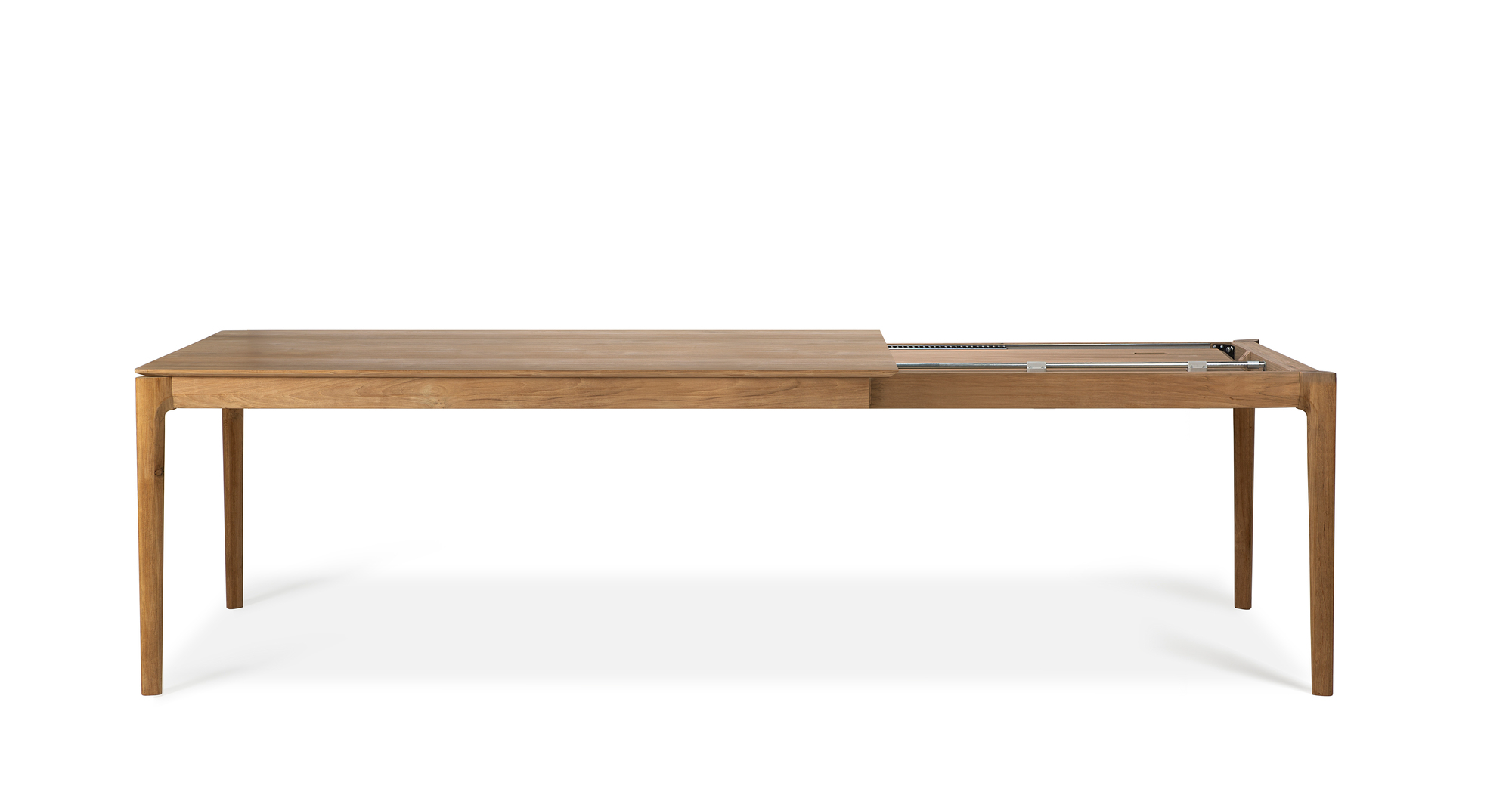 Bok Extendable table teak W 180 x D 90 x H 76 cm Ethnicraft SINGLE PIECES