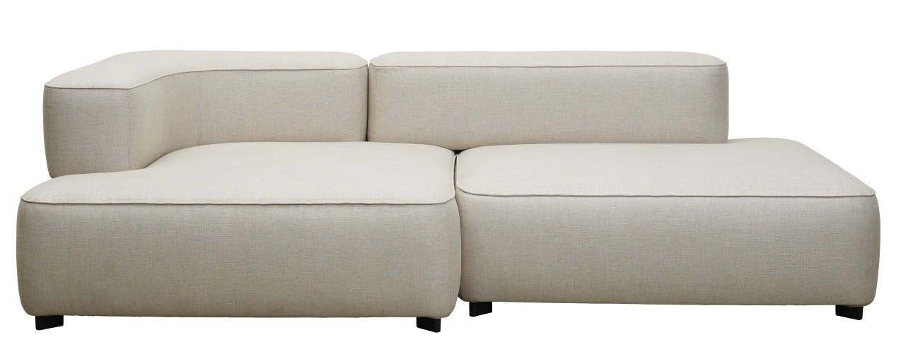 Alphabet 2-Seater Sofa Armrest Left Fritz Hansen