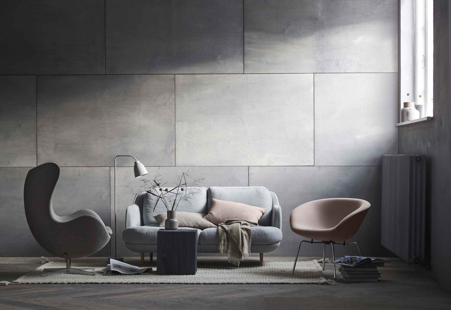 Lune 2- Seater Sofa Fritz Hansen