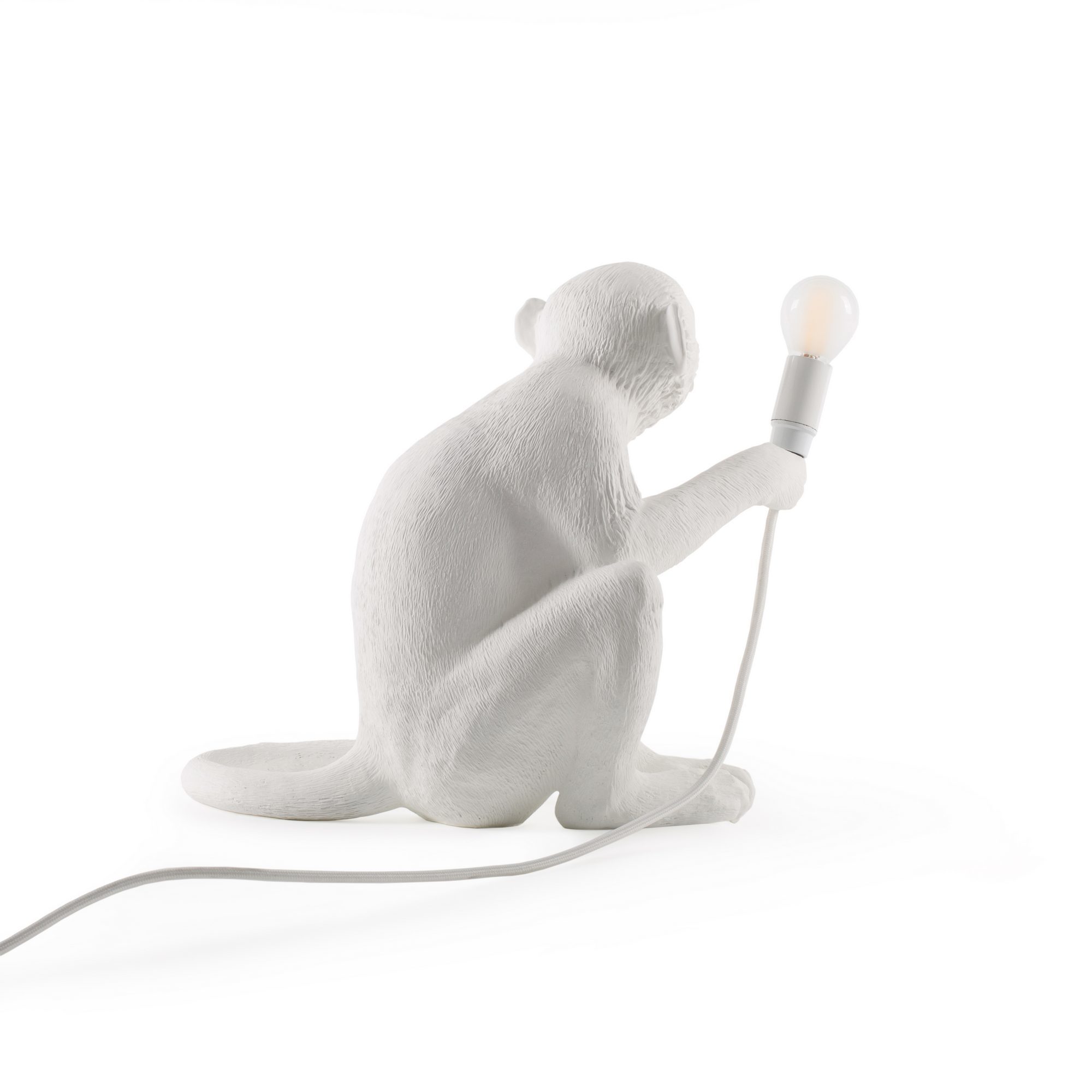 Monkey Sitting Lamp Indoor floor lamp / table lamp with switch Seletti SINGLE PIECE
