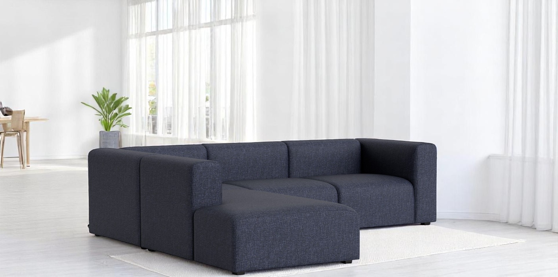 Mags Sofa Corner Combination 2 with armrest left Hay 