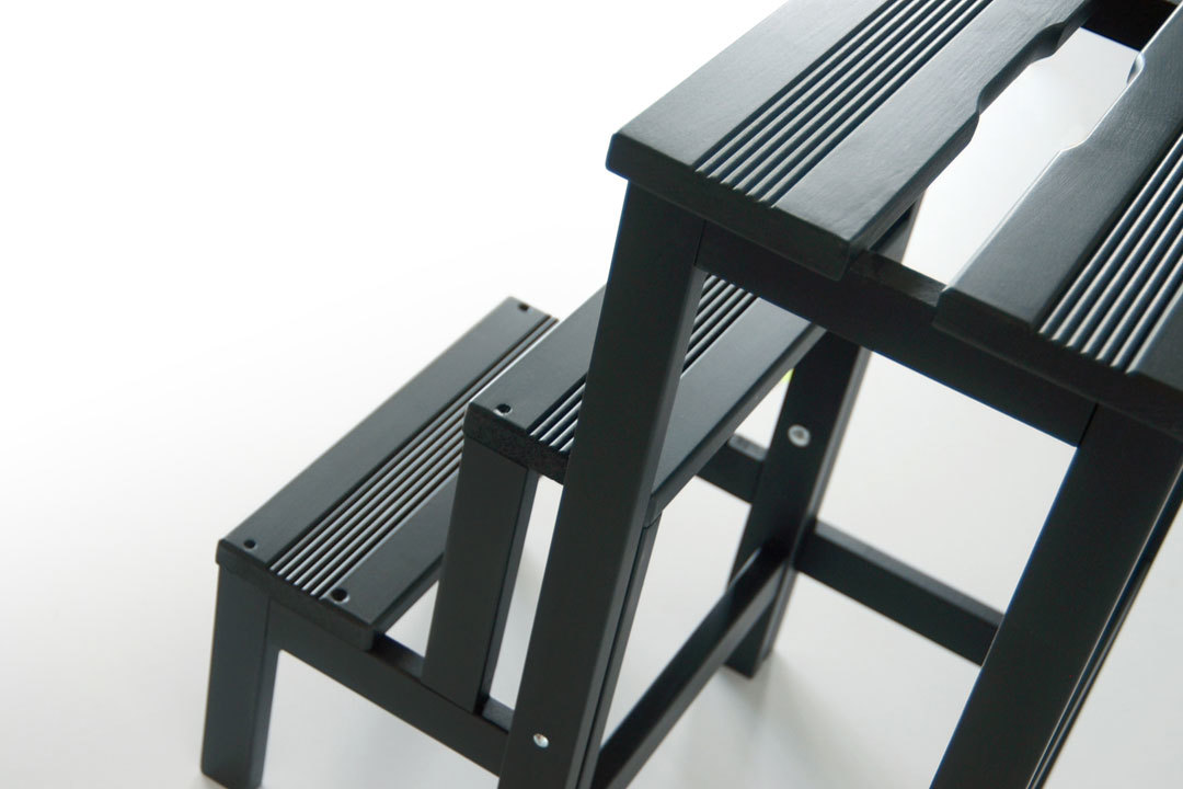 Stool Ladder Beech natural Radius