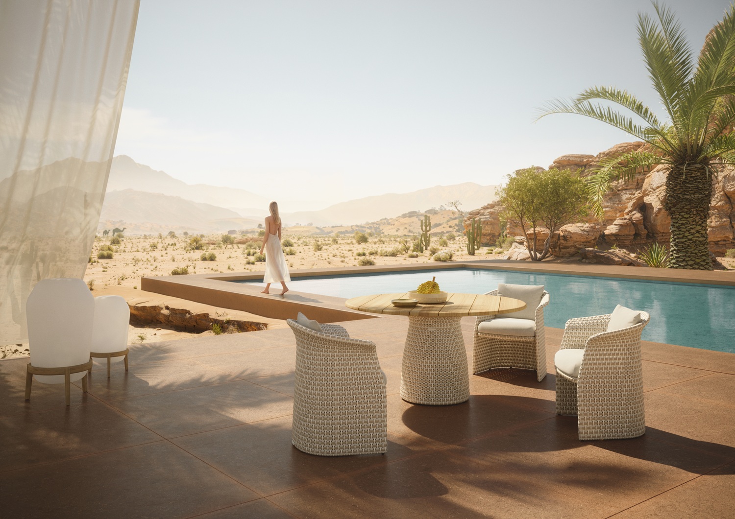 FLLAIR Outdoor Armchair Dedon