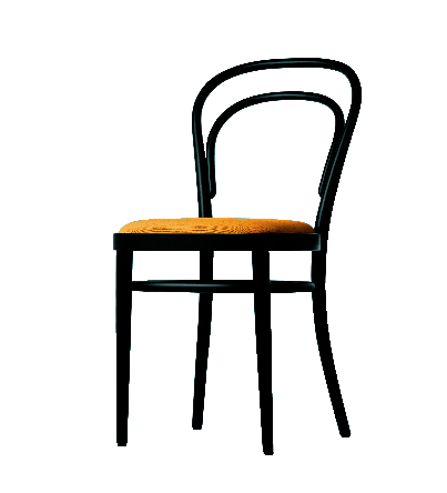 214 P / 214P Bentwodd Chair - Café chair Thonet