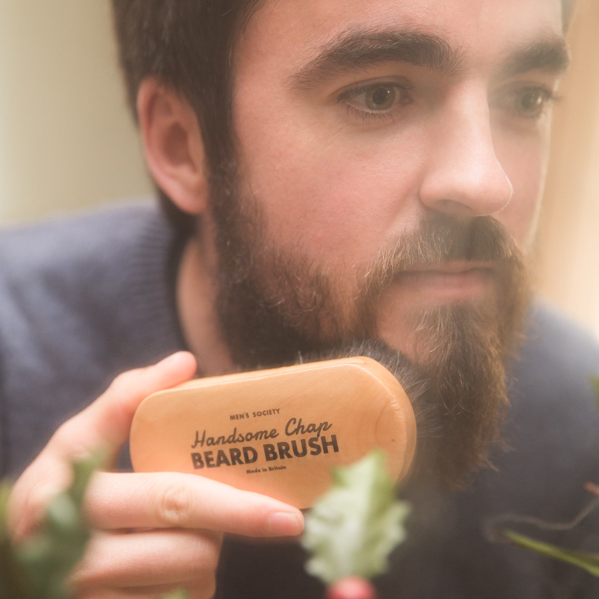Beard Brush Men's Society SINGLE PIECES