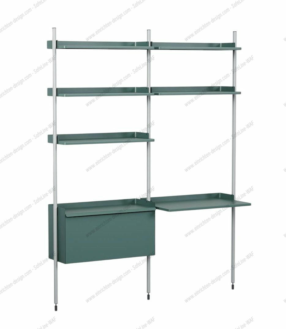 Pier System 12 2 Columns Shelf Hay Steel Blue Aluminum Pier System 12 2 Columns Shelf Hay Steel Blue Aluminum