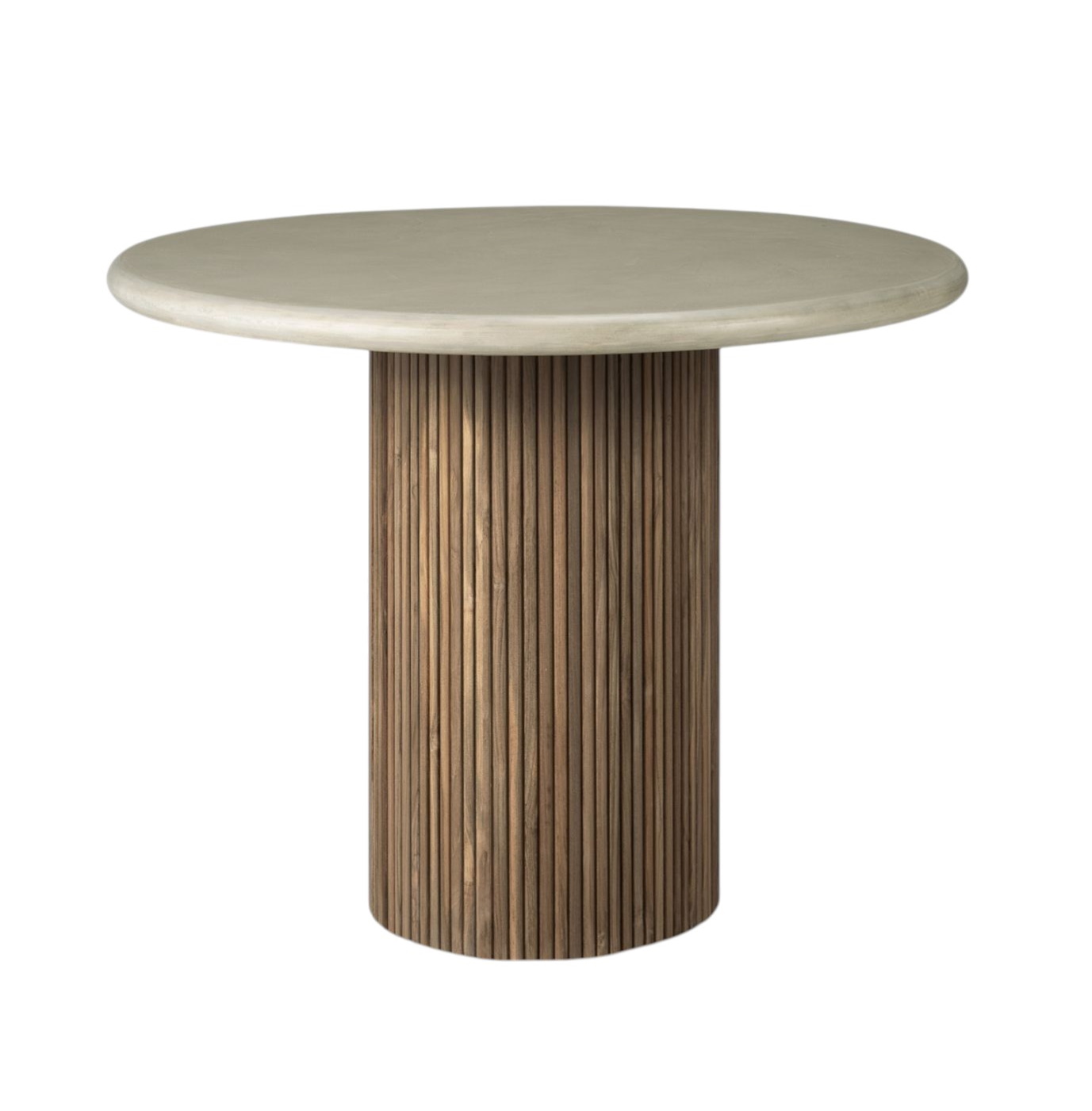 Roller Max outdoor dining table light gray Ethnicraft