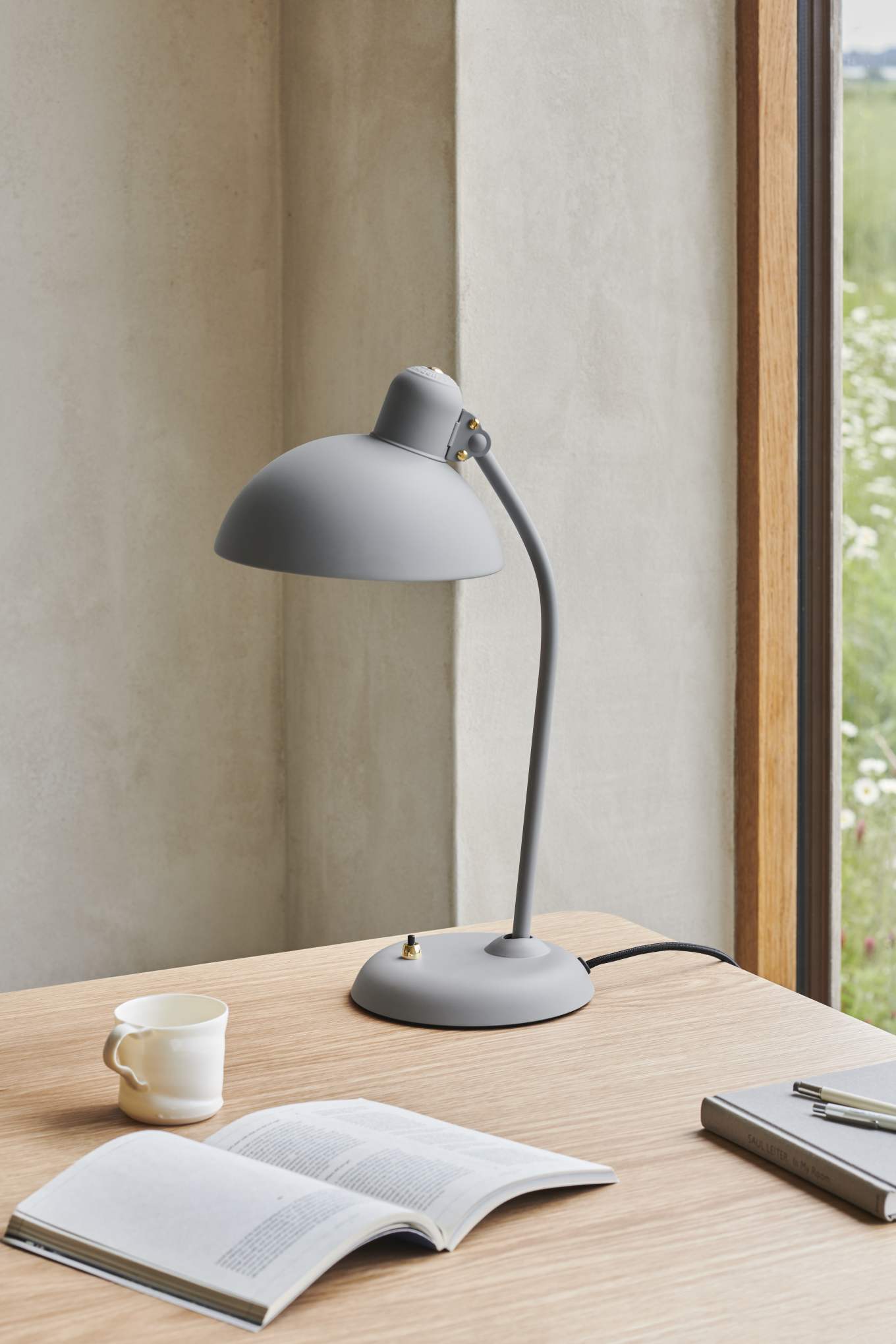 6556 T Table Lamp KAISER idell Fritz Hansen Easy grey