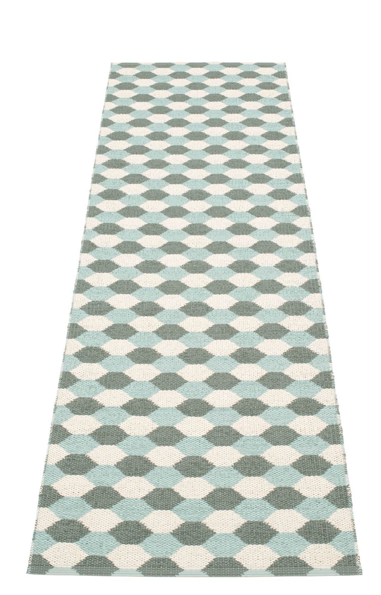 Dana plastic carpet 70x250 army Pappelina