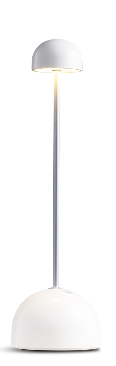 Sips rechargeable lamp / table lamp marset White / Silver (RAL 9001 - RAL 9006)