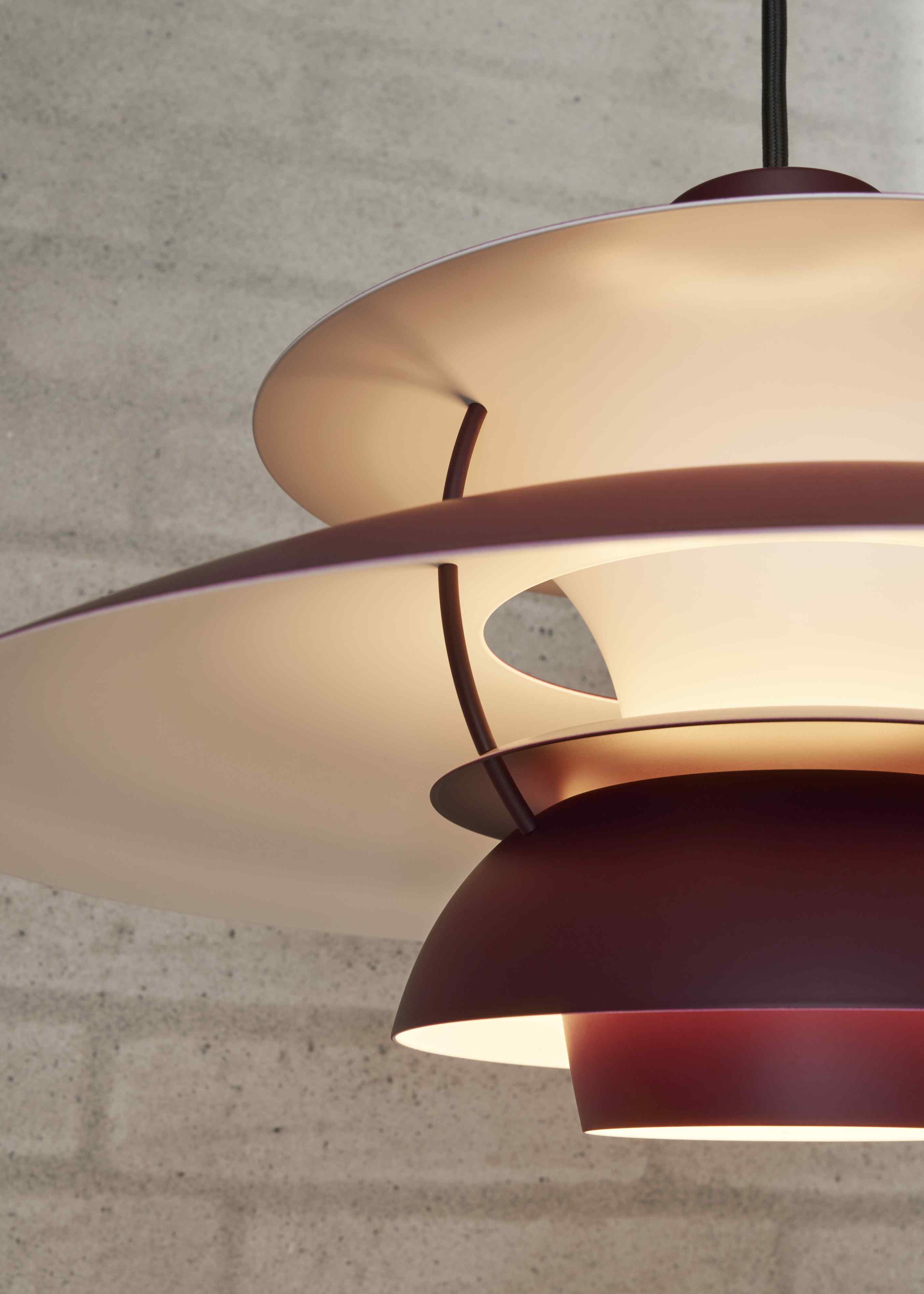 PH 5 Monochrome Pendant light Louis Poulsen Dusty Indigo